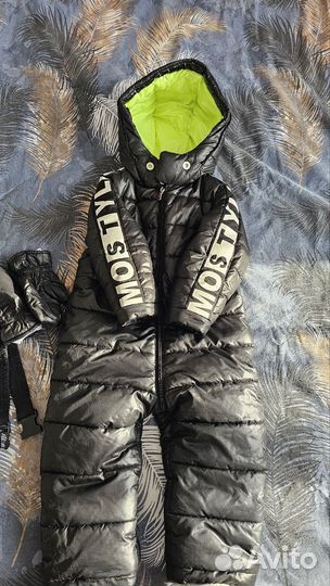 Зимний комбинезон для мальчика 116