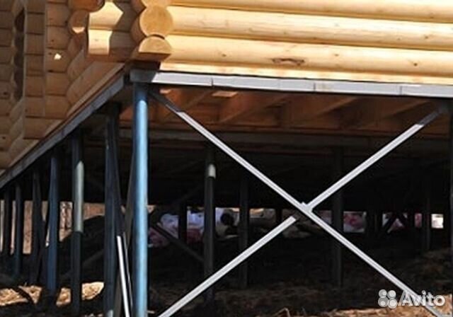 Винтовые сваи с установкой