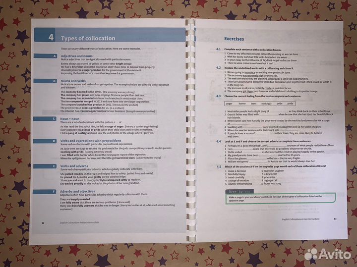 English collocations in use Intermediate, Advanced
