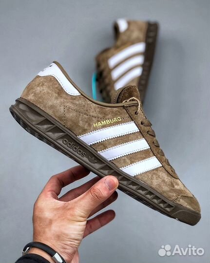 Кроссовки Adidas Hamburg Brown GW9642