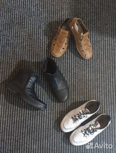 Мужские зимние ботинки, туфли, кроссовки 40 р