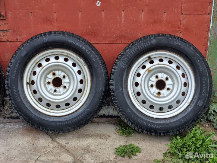 Колеса в сборе r16 зимние 5 114.3