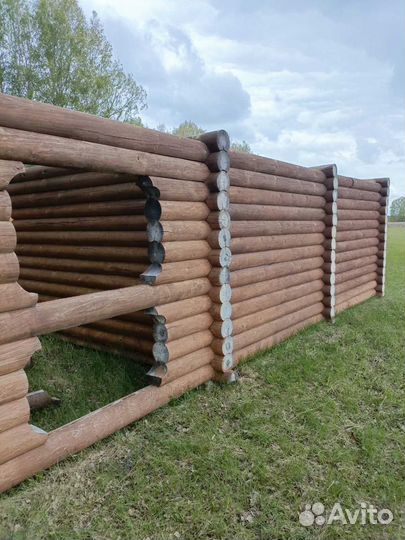 Сруб для бани, теплой беседки