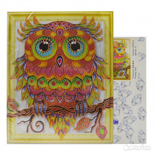 Алмазная мозаика 40x50 Салют у Статуи свободы