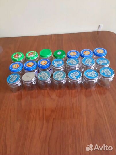 Стеклянные баночки