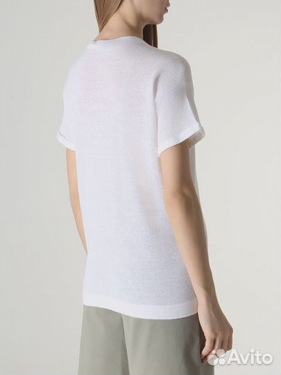 Футболка льняная Brunello Cucinelli