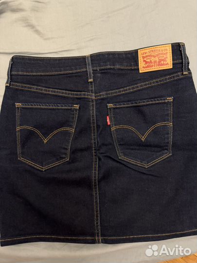 Джинсовая юбка levis