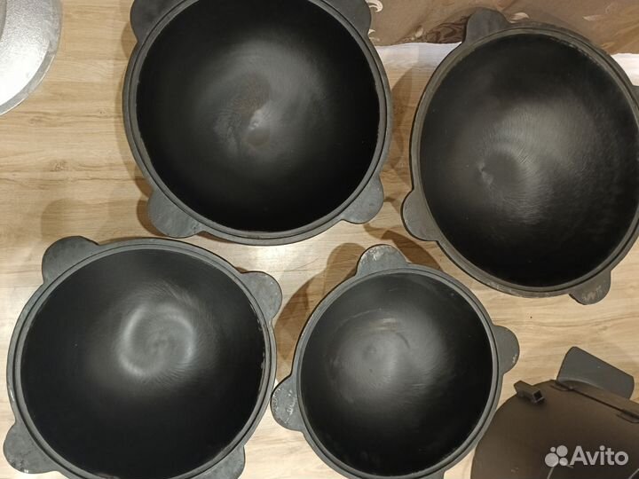 Узбекский чугунный казан 16л, 12л, 10л, 8л