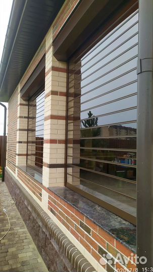 Прозрачные рольставни для веранды