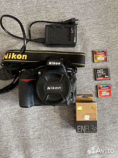 Зеркальный фотоаппарат nikon d700