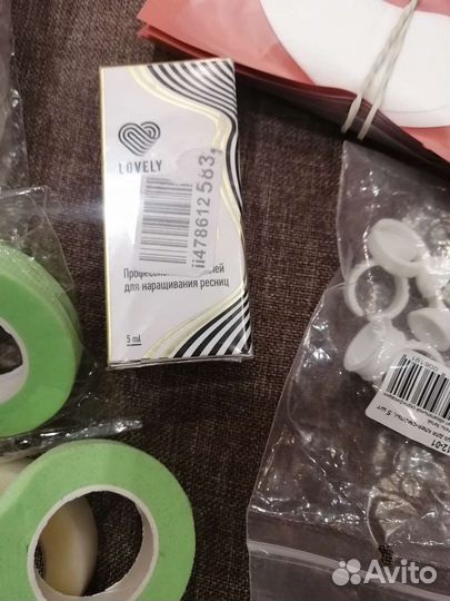 Материалы для наращивания ресниц
