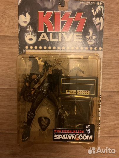 Mcfarlane toys kiss alive 2000 фигурки