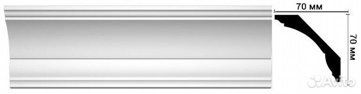 D100 Decomaster 70*70*2000 мм