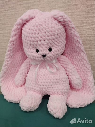 Мягкая игрушка заяц ручной работы