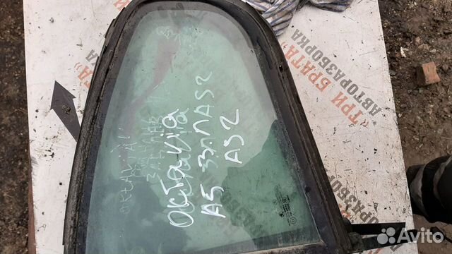 Шкода Октавия Форточка задняя левая AS2 Лев