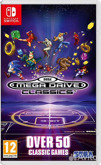 Sega Mega Drive Classics Nintendo Switch, английск