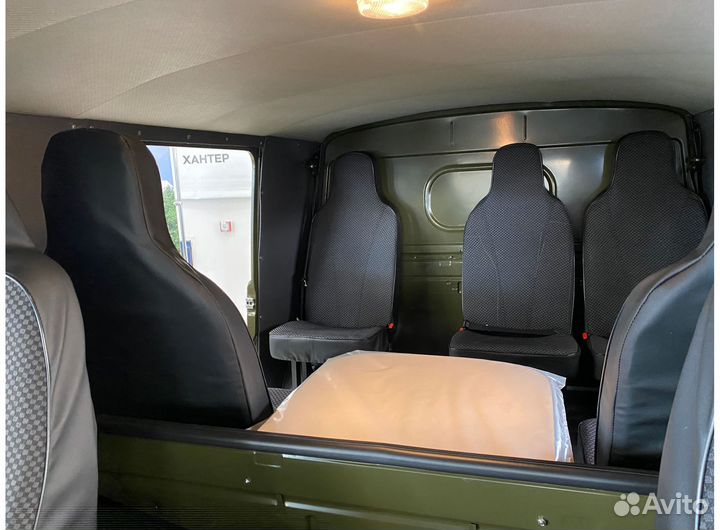 Чехлы сидений УАЗ 452 Буханка c 2016 7 мест с кант