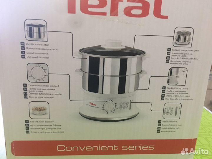 Пароварка tefal