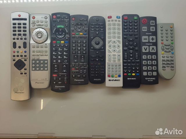 Пульты д/у pioneer, panasonic, shivaki