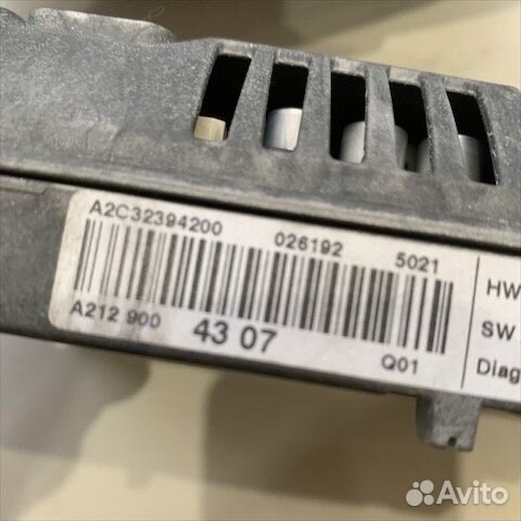 Комплект команд Мерседес w212 дорест