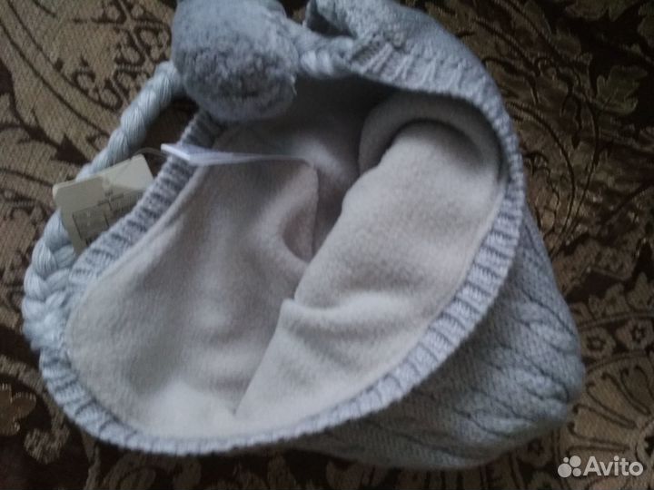 Шапка детская зимняя для девочки 6 лет