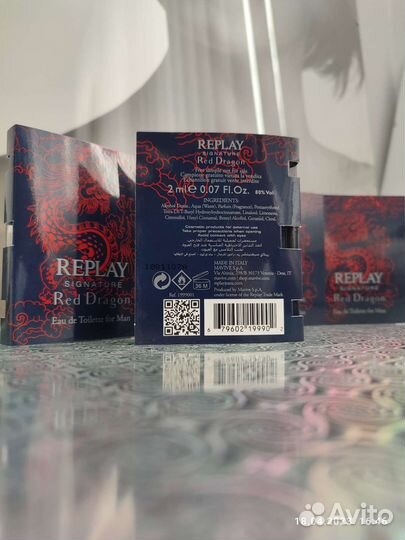 Духи Replay Signature Red Dragon Replay оригинал