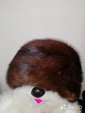 Шапка норковая женская