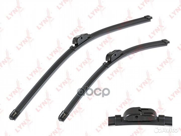 Комплект бескаркасных щеток стеклоочистителя 60