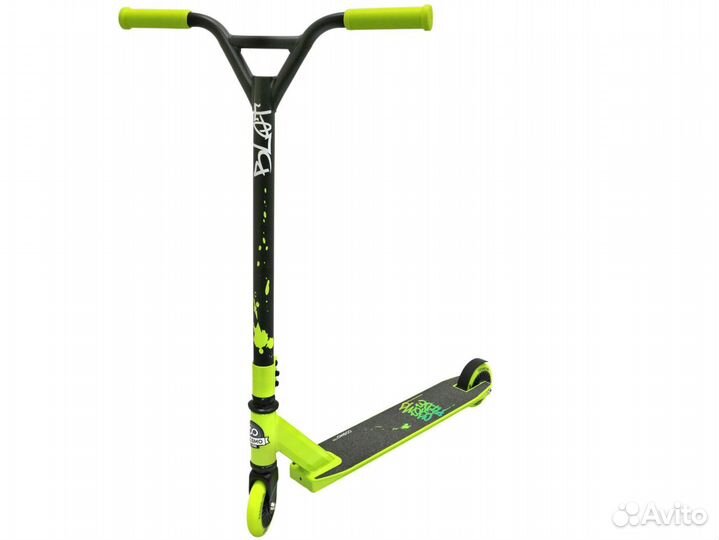 Самокат трюковый Cosmo Ride Blot зеленый. Магазин