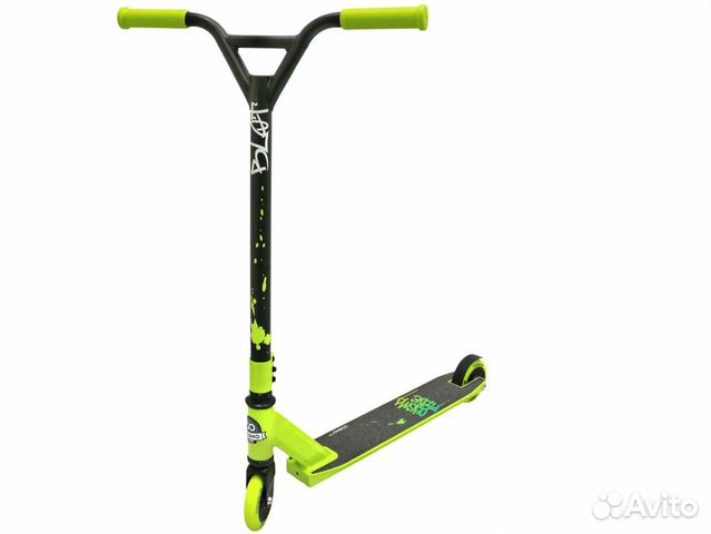 Самокат трюковый Cosmo Ride Blot зеленый. Магазин