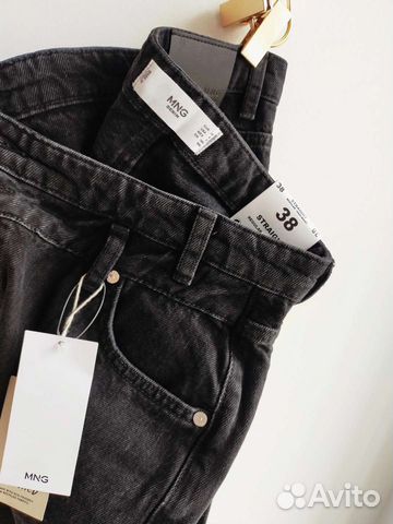 Новые джинсы Mango, чёрный пепел, еur 38/40/42 объявление продам