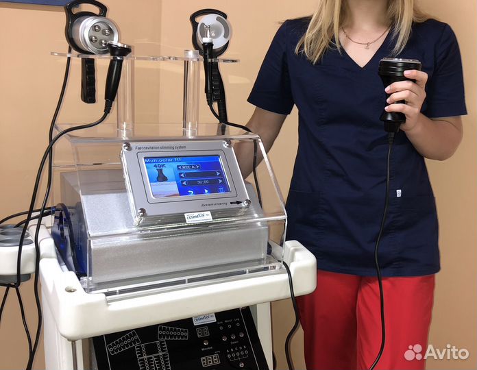 Кавитация, RF лифтинг, Вакуум + RF, микротоки