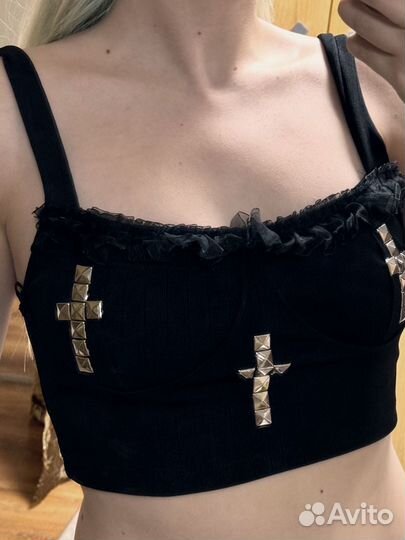 Топы готические