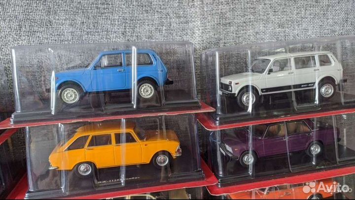 Легендарные советские автомобили Ашет 1/24