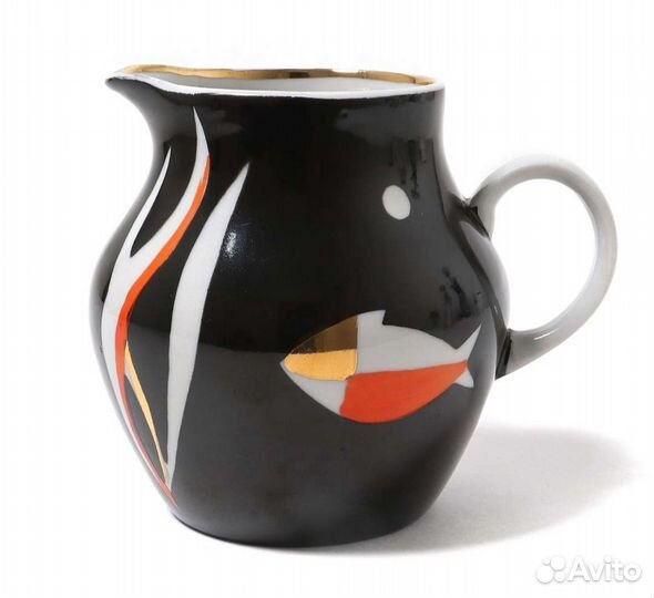 Винтажный сервиз Рыбки Аквариум Дулево