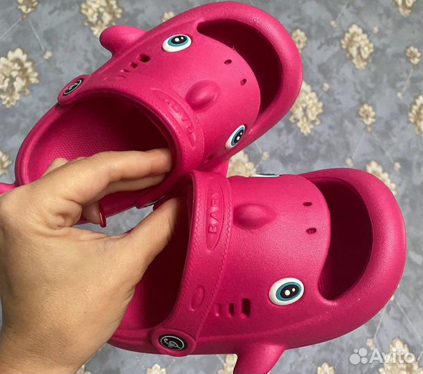 Шлепки детские для девочек