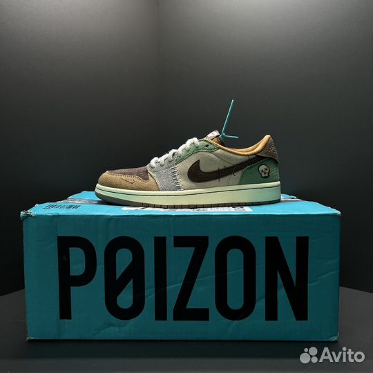 Кроссовки air Jordan 1 low Voodoo