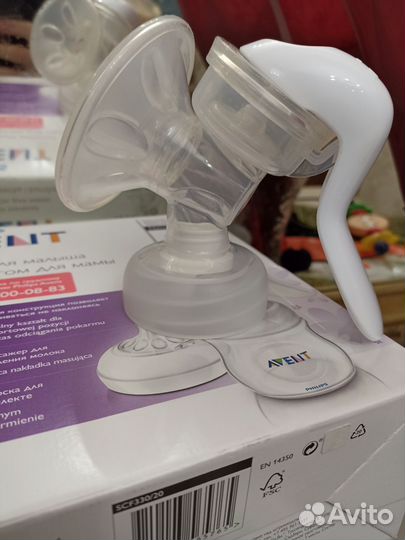 Молокоотсос avent ручной
