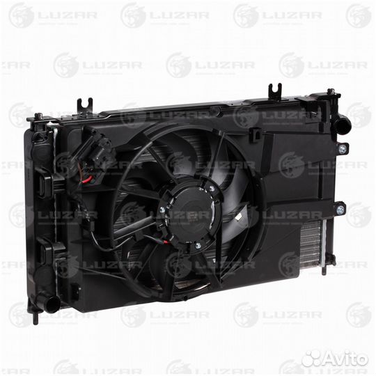 Блок охл. (радиатор+конденсор+вентилятор) для а/м