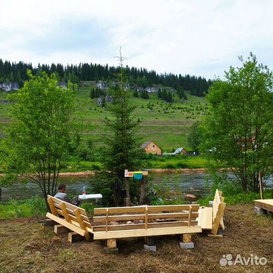 Палаточный лагерь Усьва: столбы и каменный город