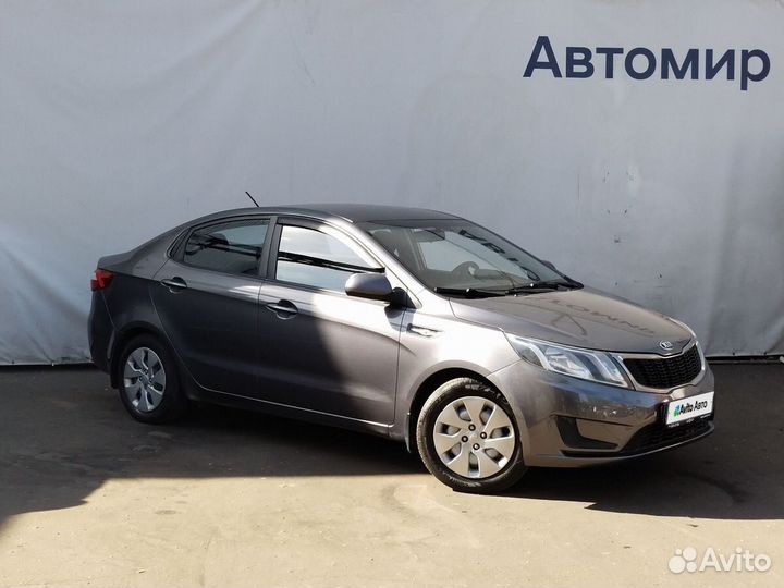 Kia Rio 1.4 МТ, 2014, 267 361 км