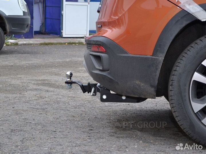 Фаркоп установка тсу Volkswagen Taos, 2020+ пт Гру