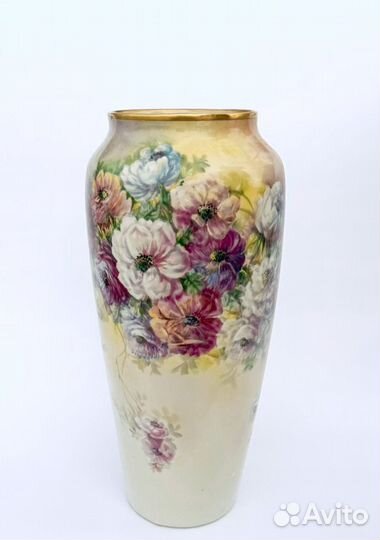 Старинная ваза. Лимож