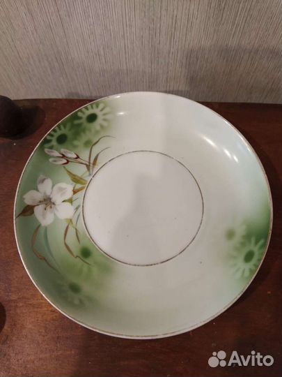 Чайная пара Ф ка им газеты Правда Дулево Клеймо 19