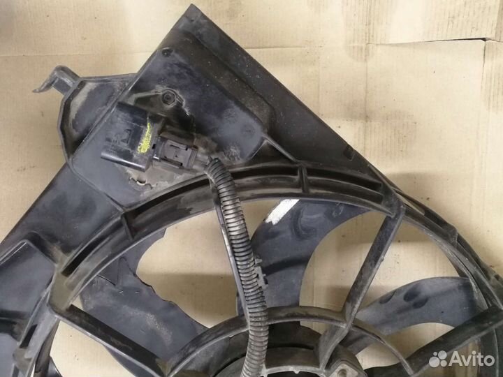 Вентилятор охлаждения kia rio 3