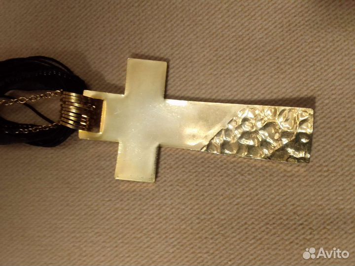 Колье из стекляруса и лент с 