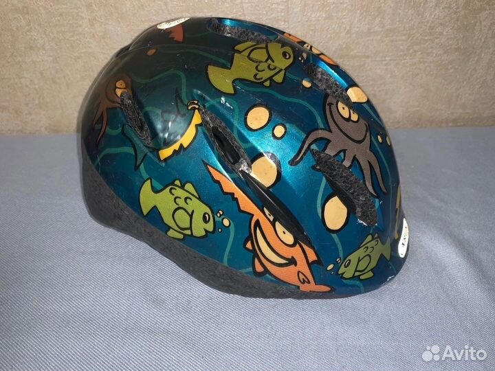 Шлем велосипедный, защита детский