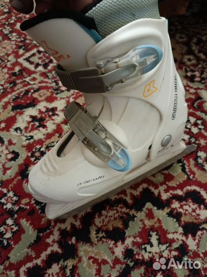 Коньки детские раздвижные 30-32