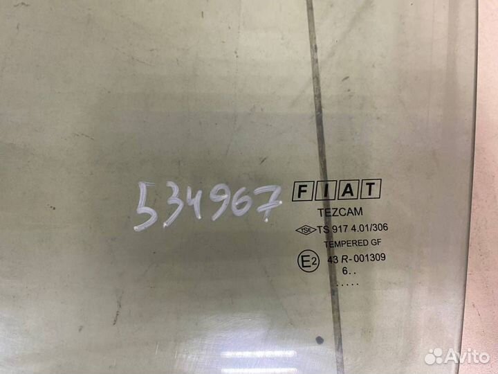 Стекло двери передней левой Fiat Albea 2002-2012