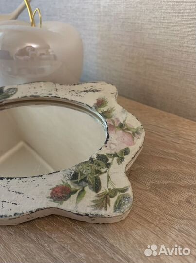 Зеркало декупаж